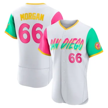 David Morgan Men's Authentic San Diego Padres White 2022 City Connect Jersey
