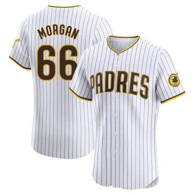 David Morgan Men's Elite San Diego Padres White Home Jersey