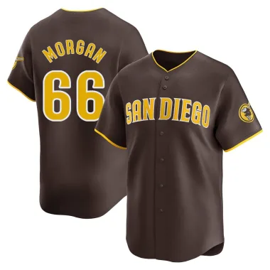 David Morgan Men's Limited San Diego Padres Brown Away Jersey