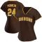 David Peralta Women's Replica San Diego Padres Brown Road Jersey