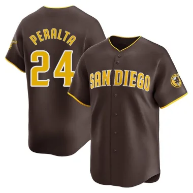 David Peralta Youth Limited San Diego Padres Brown Away Jersey