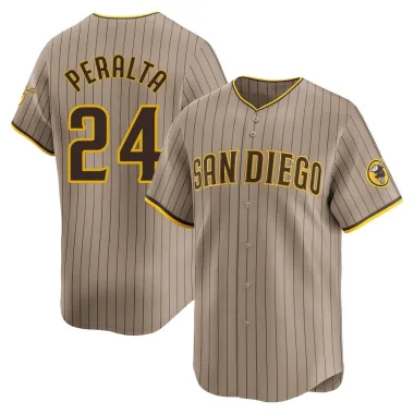 David Peralta Youth Limited San Diego Padres Tan Alternate Jersey
