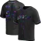David Peralta Youth Replica San Diego Padres Black Holographic Alternate Jersey