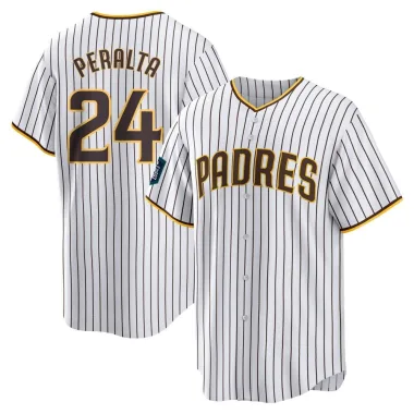 David Peralta Youth Replica San Diego Padres White 2024 World Tour Seoul Series Home Jersey