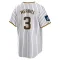 Jackson Merrill Youth Replica San Diego Padres White 2024 World Tour Seoul Series Home Jersey
