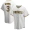 Jackson Merrill Youth Replica San Diego Padres White/Brown Home Jersey