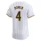 Jase Bowen Men's Elite San Diego Padres White Home Jersey