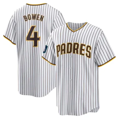 Jase Bowen Men's Replica San Diego Padres White 2024 World Tour Seoul Series Home Jersey