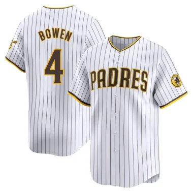 Jase Bowen Youth Limited San Diego Padres White Home Jersey