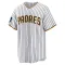 Jase Bowen Youth Replica San Diego Padres White 2024 World Tour Seoul Series Home Jersey