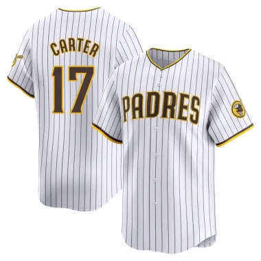 Joe Carter Youth Limited San Diego Padres White Home Jersey