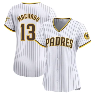 Manny Machado Women's Limited San Diego Padres White Home Jersey