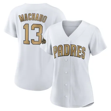 Manny Machado Women's Replica San Diego Padres White 2022 All-Star Game Jersey