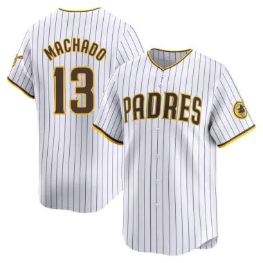 Manny Machado Youth Limited San Diego Padres White Home Jersey