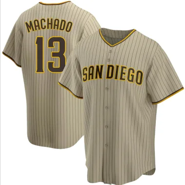 Manny Machado Youth Replica San Diego Padres Sand/Brown Alternate Jersey