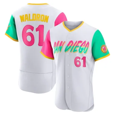 Matt Waldron Men's Authentic San Diego Padres White 2022 City Connect Jersey