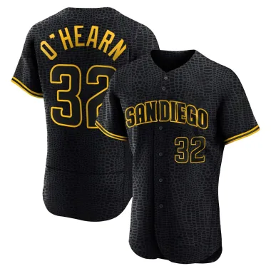 Ryan O'Hearn Men's Authentic San Diego Padres Black Snake Skin City Jersey