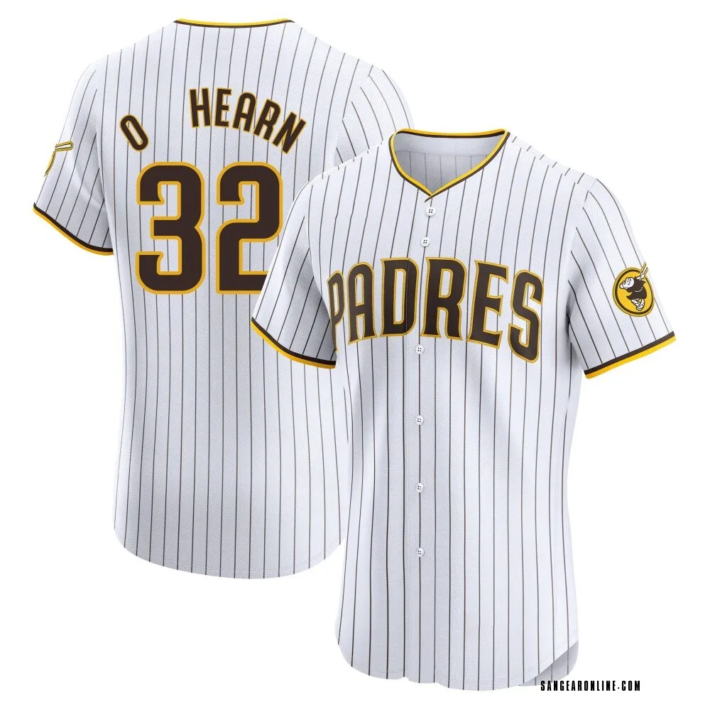 Ryan O'Hearn Men's Elite San Diego Padres White Home Jersey