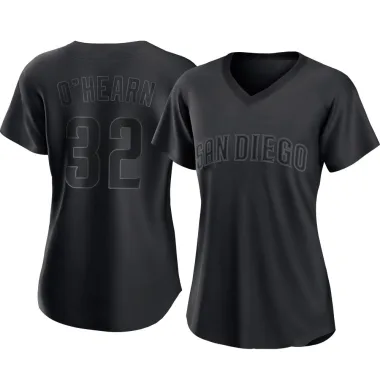 Ryan O'Hearn Women's Authentic San Diego Padres Black Pitch Fashion Jersey