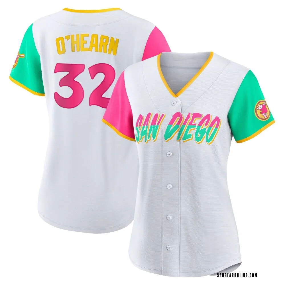 Ryan O'Hearn Women's Authentic San Diego Padres White 2022 City Connect Jersey