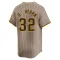 Ryan O'Hearn Youth Limited San Diego Padres Tan Alternate Jersey