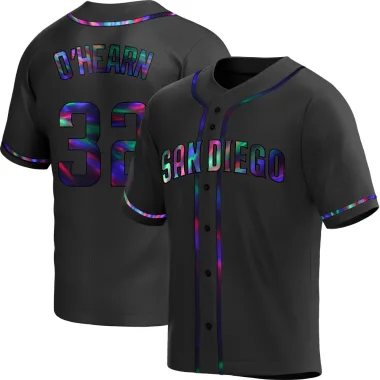 Ryan O'Hearn Youth Replica San Diego Padres Black Holographic Alternate Jersey