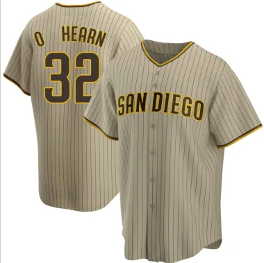 Ryan O'Hearn Youth Replica San Diego Padres Sand/Brown Alternate Jersey