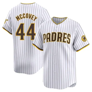 Willie Mccovey Youth Limited San Diego Padres White Home Jersey