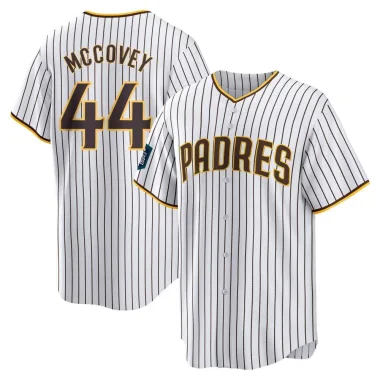 Willie Mccovey Youth Replica San Diego Padres White 2024 World Tour Seoul Series Home Jersey